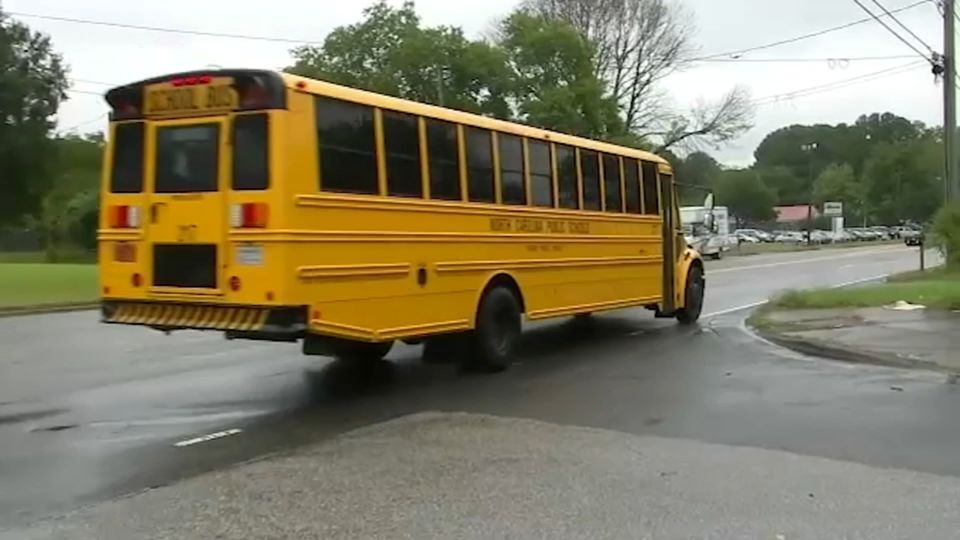 School bus accident on Interstate 72 near Harristown